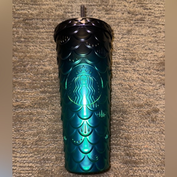 STARBUCKS USA MERMAID SCALES 24OZ NEW RELEASE 2025 CUP COLLECTOR TUMBLER - Picture 2 of 6